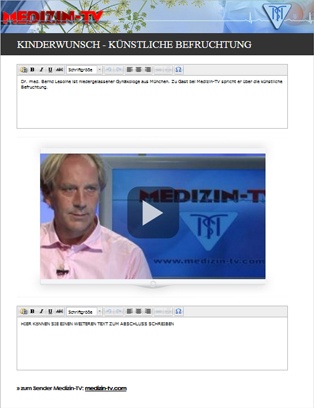 Medizin Videomail